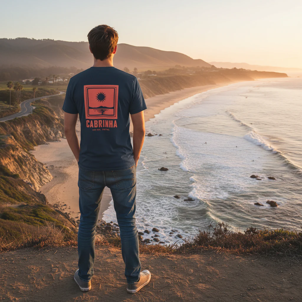 Cabrinha Sunset Tee Navy - Image 3